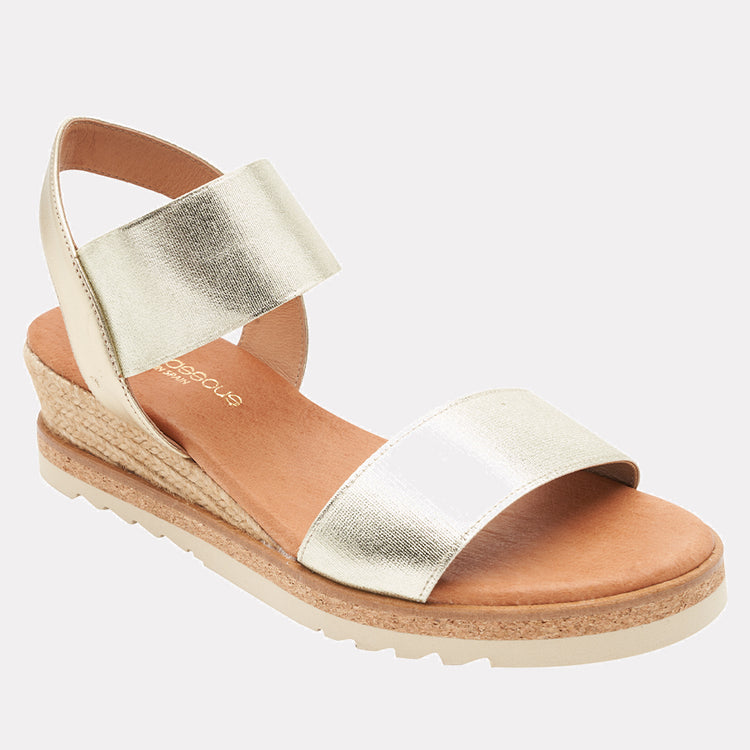 Andre Assous | Neveah Metallic Wedge