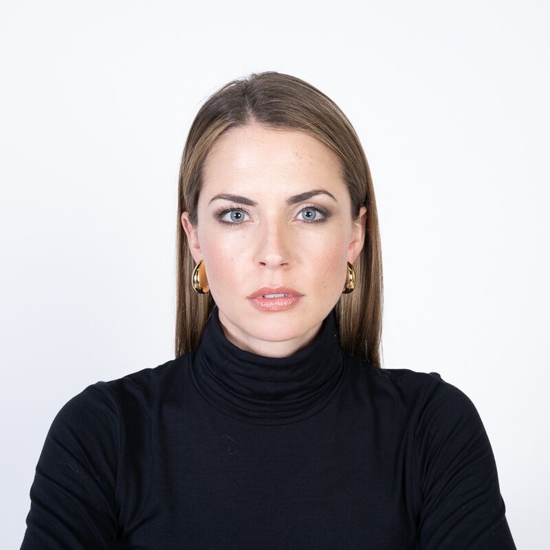 Kenneth Jay Lane | Polished Gold Tapered Half Hoop Clip Earrings