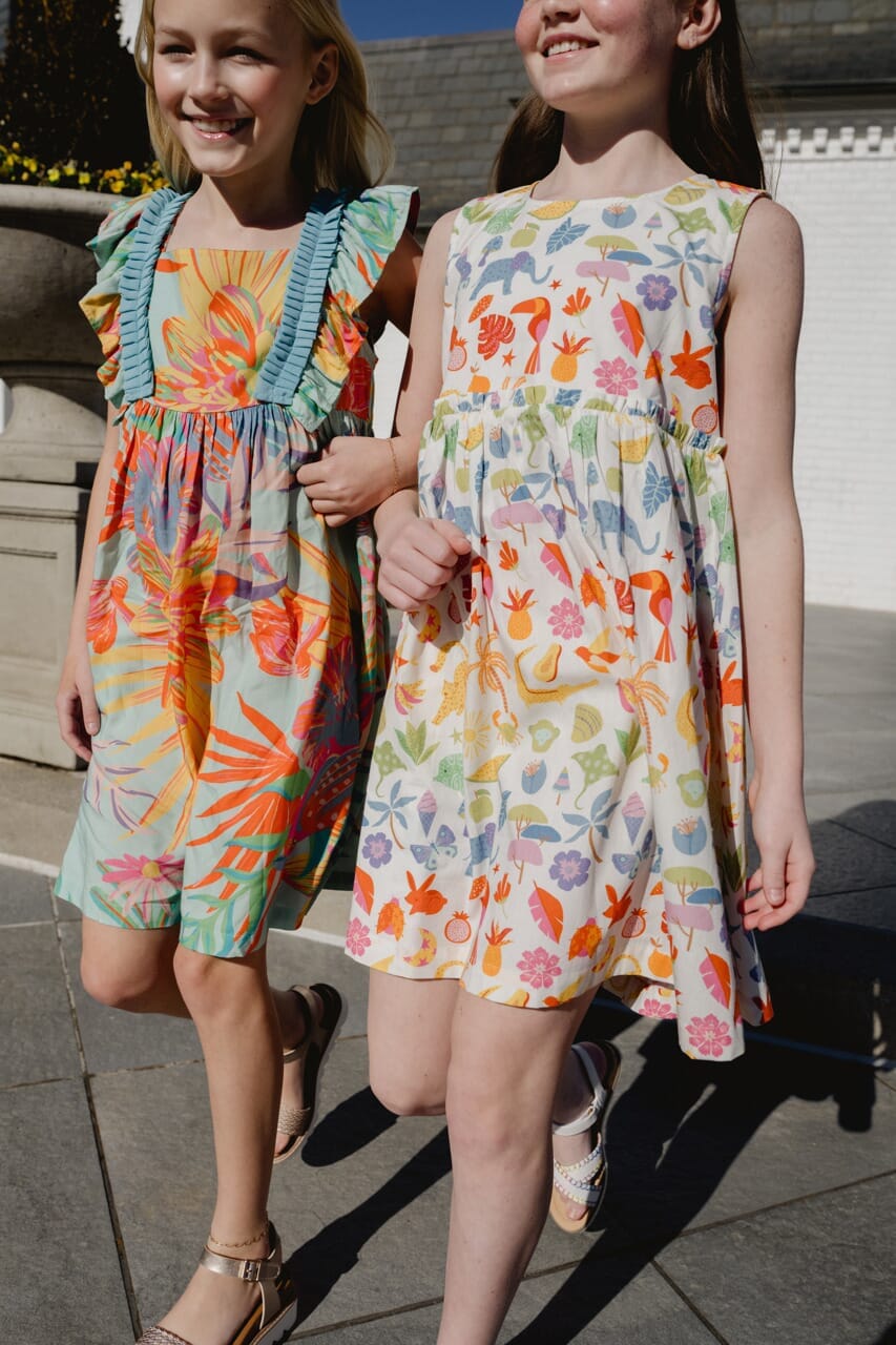 Briton Court | Girls Ruby Sleeveless Dress
