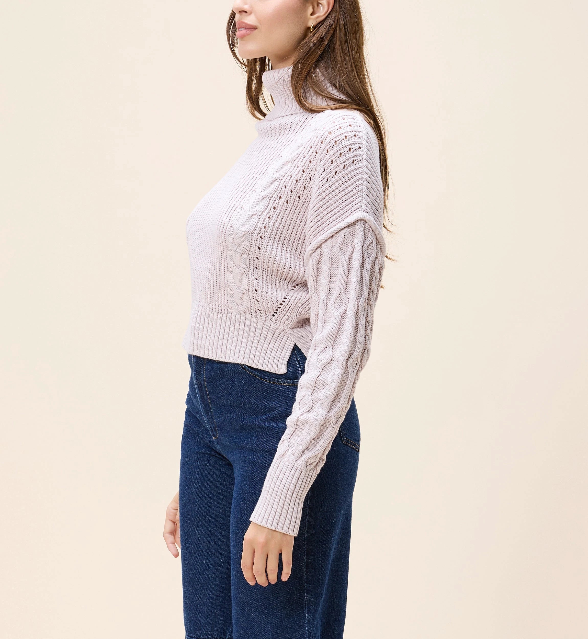 Serah Sweater - Orchid Ice