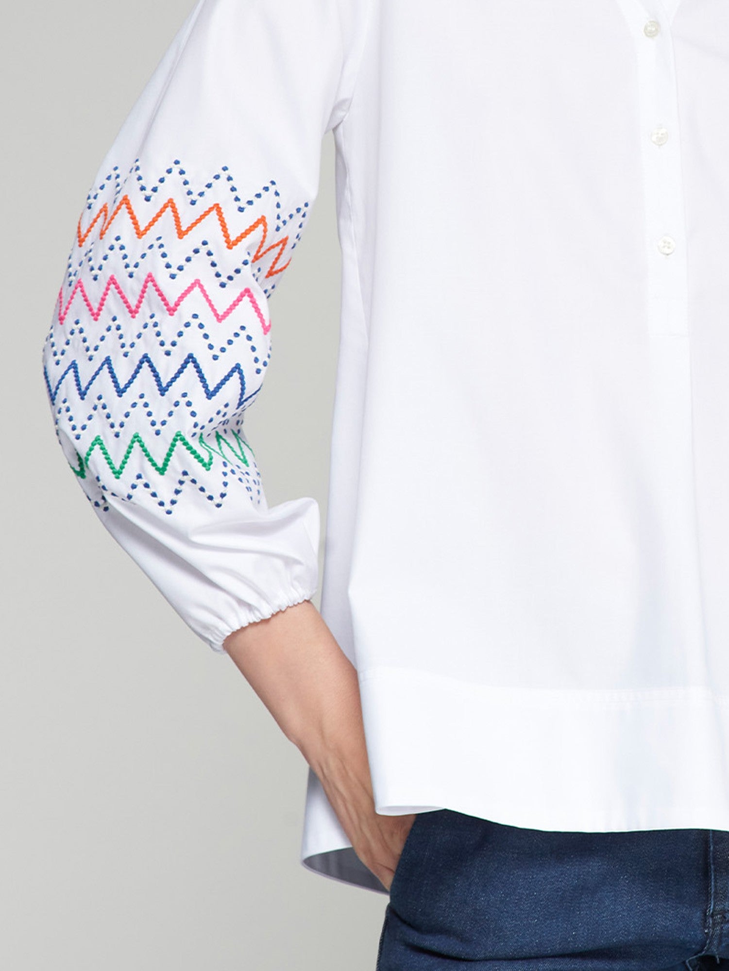 Vilagallo | Ebba Embroidered Shirt