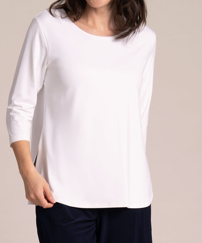 Sympli | Go To Classic Tee - White