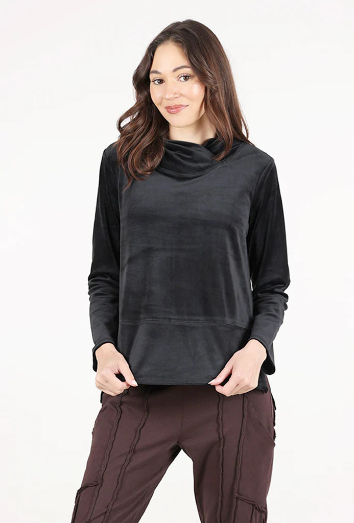 Habitat | Cozy Velour Tranquil Pullover