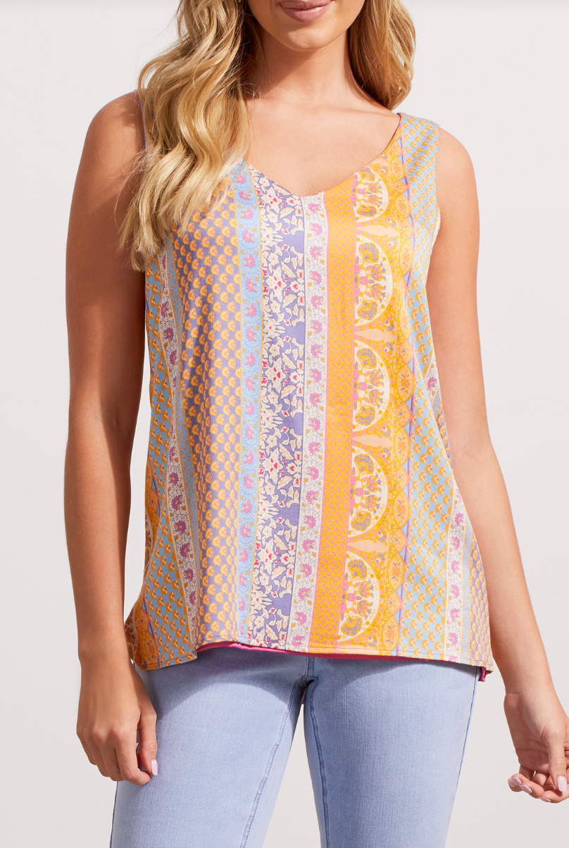 Tribal | Vneck Cami | Tribal | Cloister Collection Designer Fashion