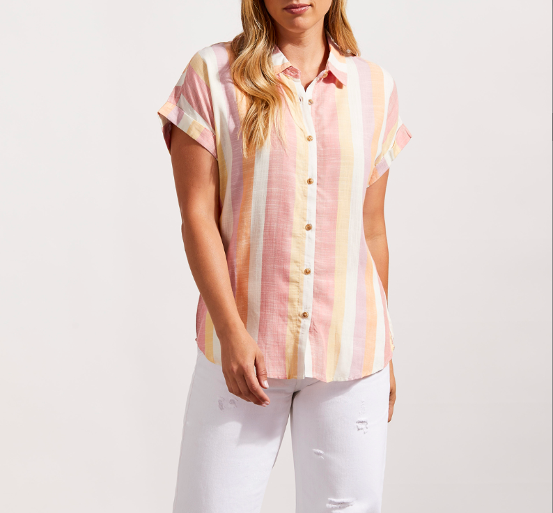 Tribal | Button Down Blouse