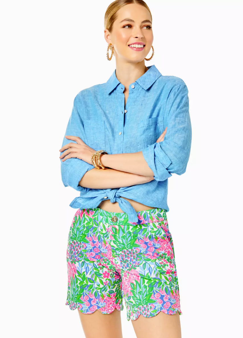 Lilly Pulitzer | Reggie Knit Short | Lilly Pulitzer | Cloister Collection Designer Fashion