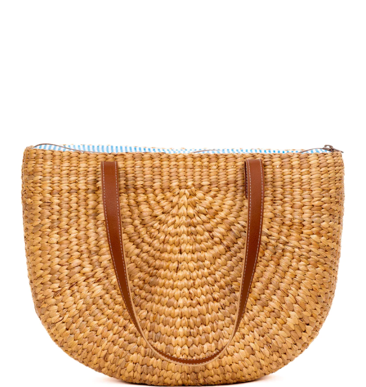 Sea & Grass | Large Coastal Tote