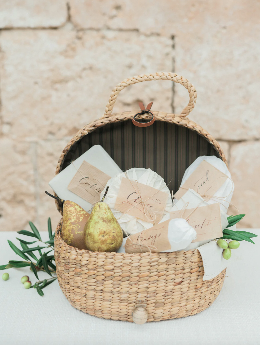 Sea & Grass | Small Picnic Tote