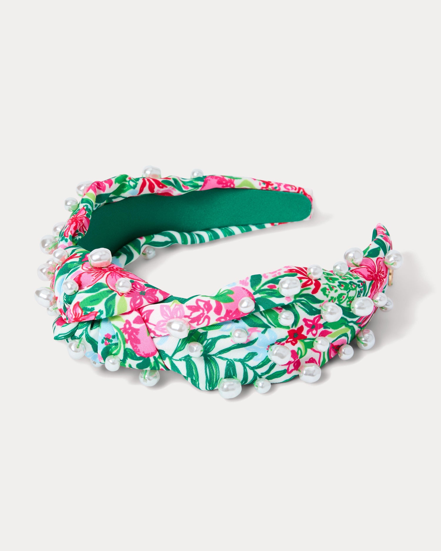 Lilly Pulitzer | Embellished Slim Knot Headband, Glowing Gardens