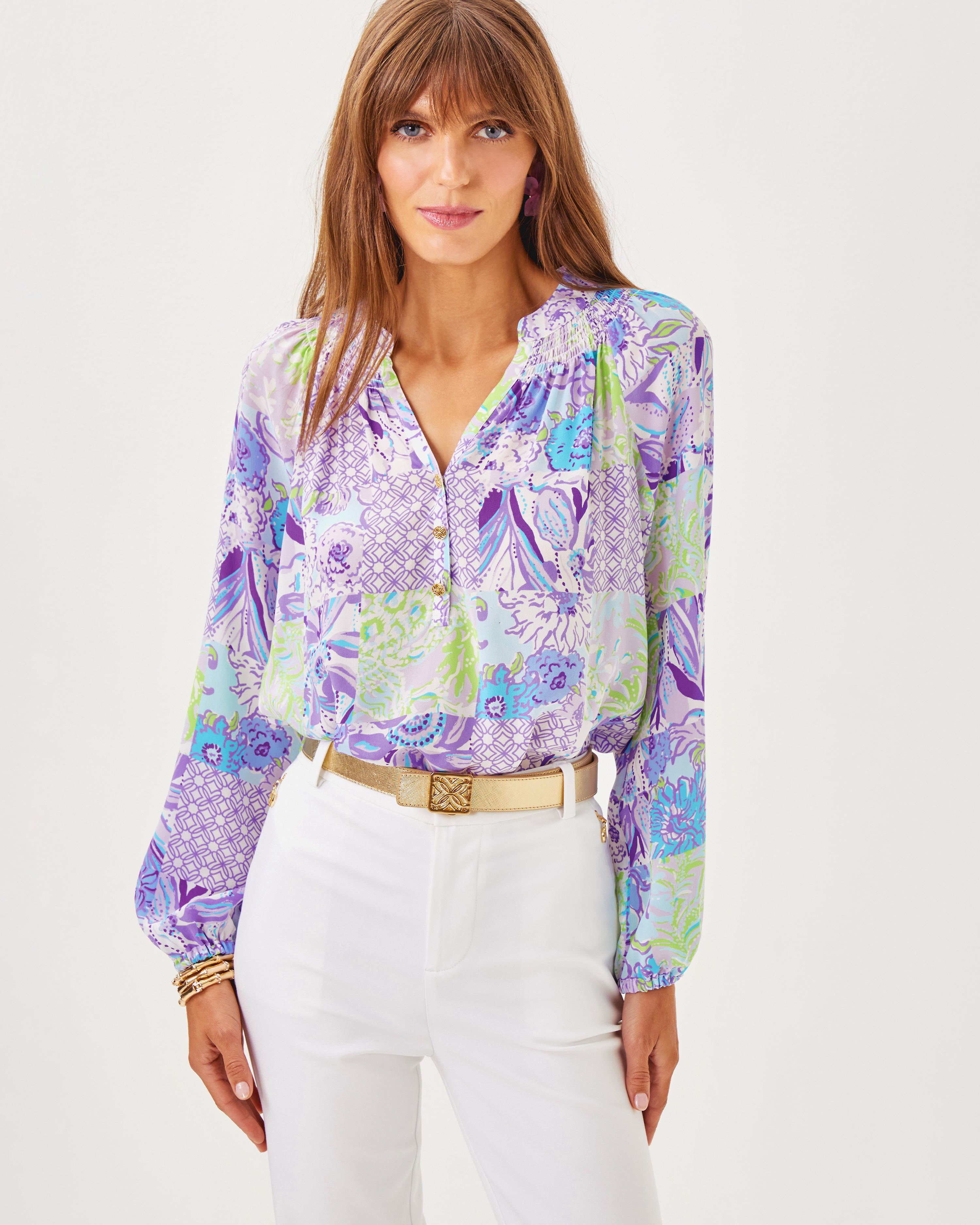 Elsa Silk Top