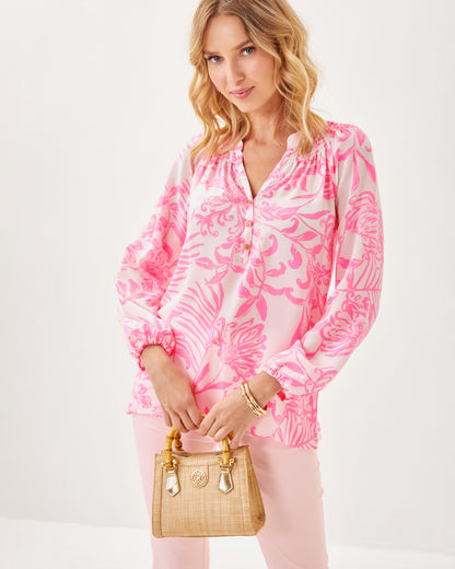 Lilly Pulitzer | Elsa Silk Top