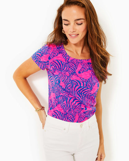 Lilly Pulitzer | Etta Scoop Neck Top