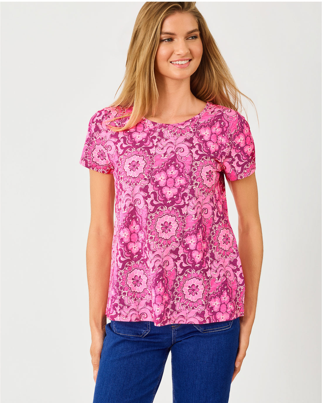 Etta Scoop-neck Top