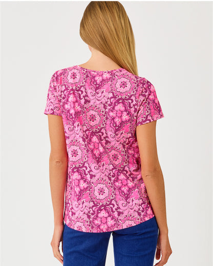 Etta Scoop-neck Top