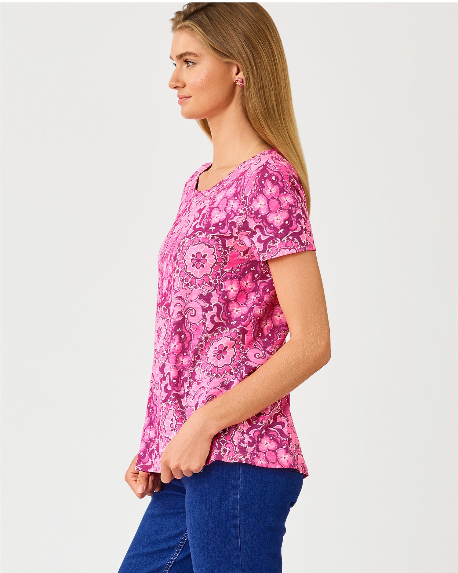 Etta Scoop-neck Top