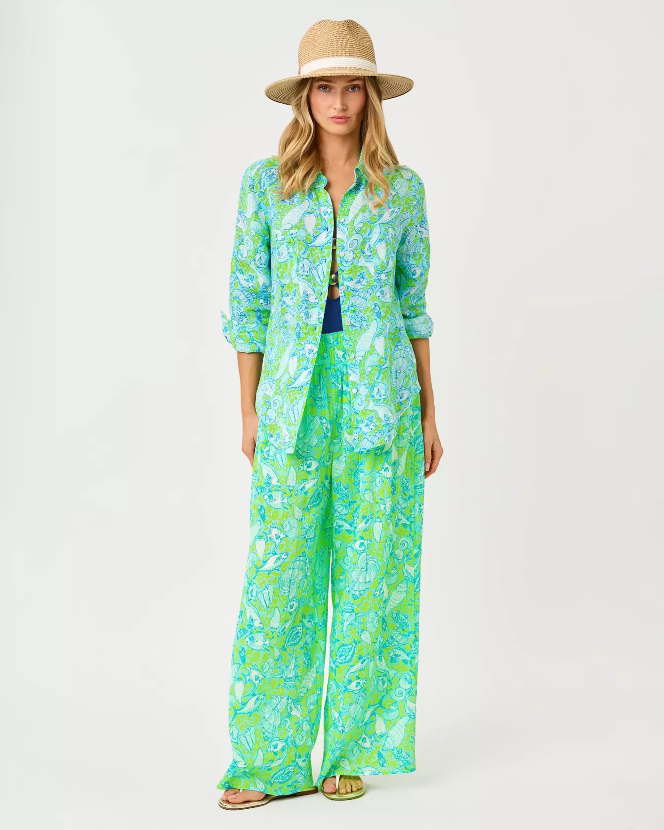 Sea View Button Down