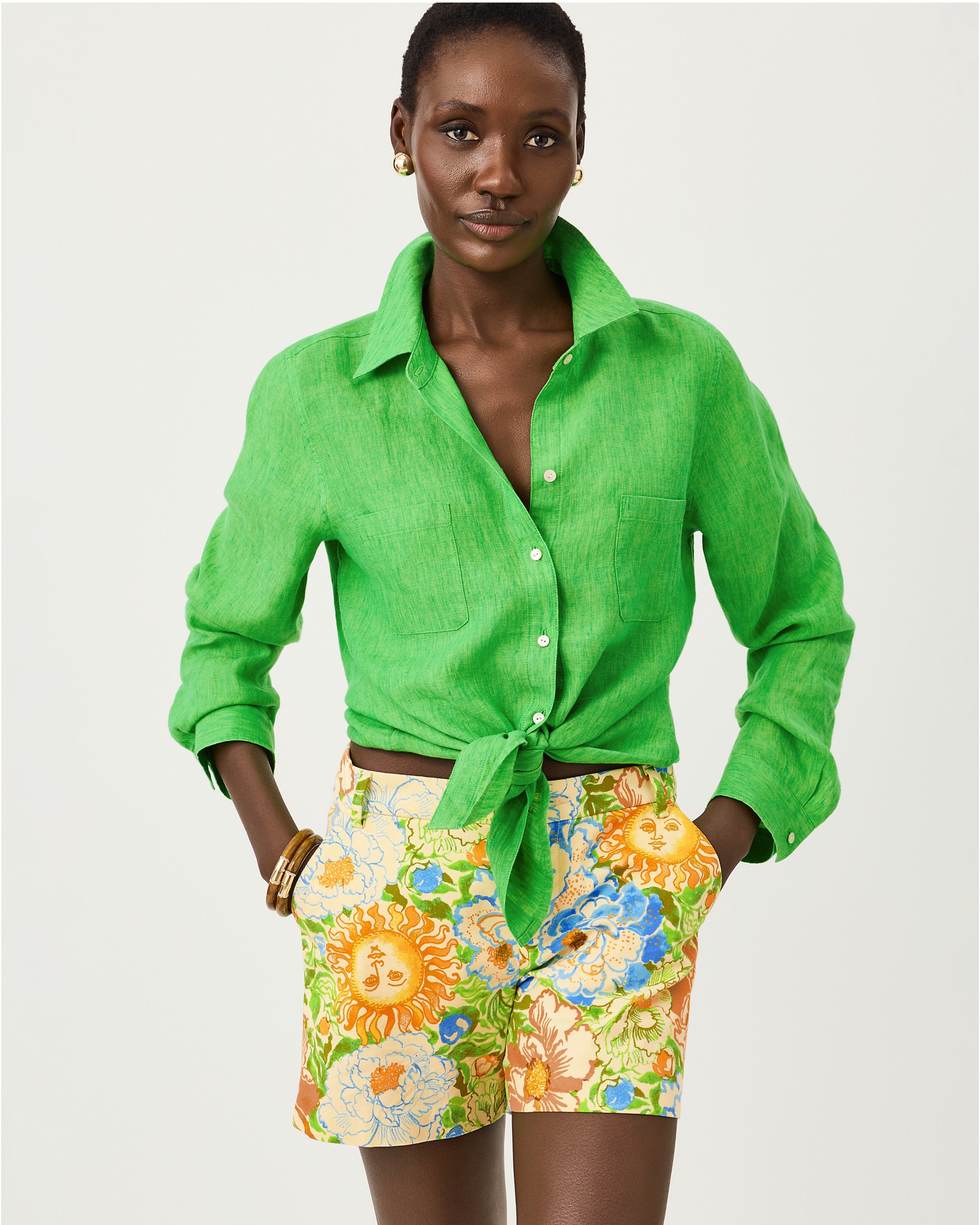 Sea View Button Down Shirt