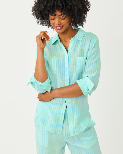 Sea View Button Down Shirt