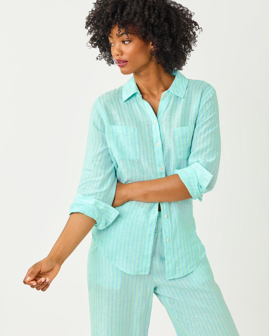 Sea View Button Down Shirt