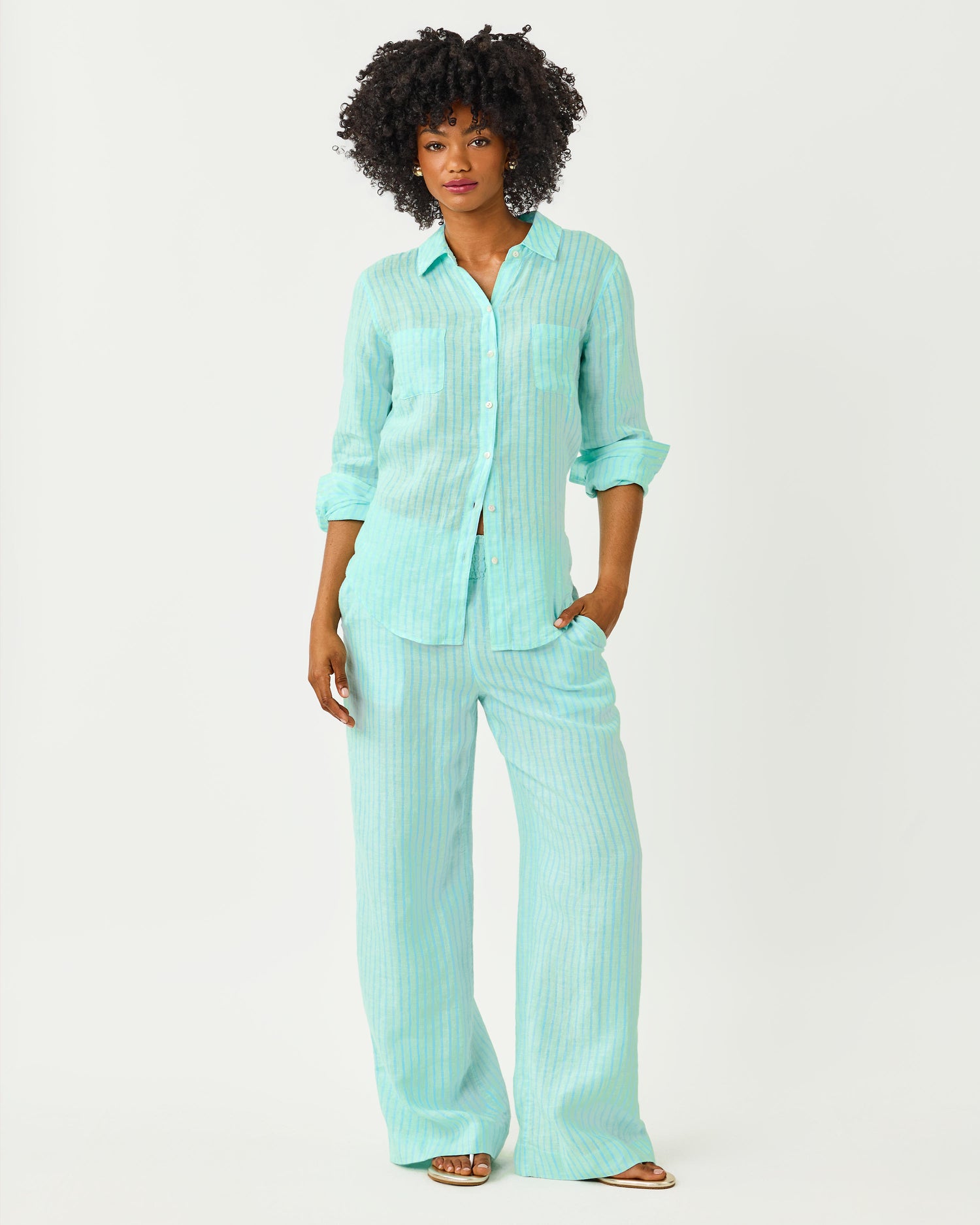 Sea View Button Down Shirt