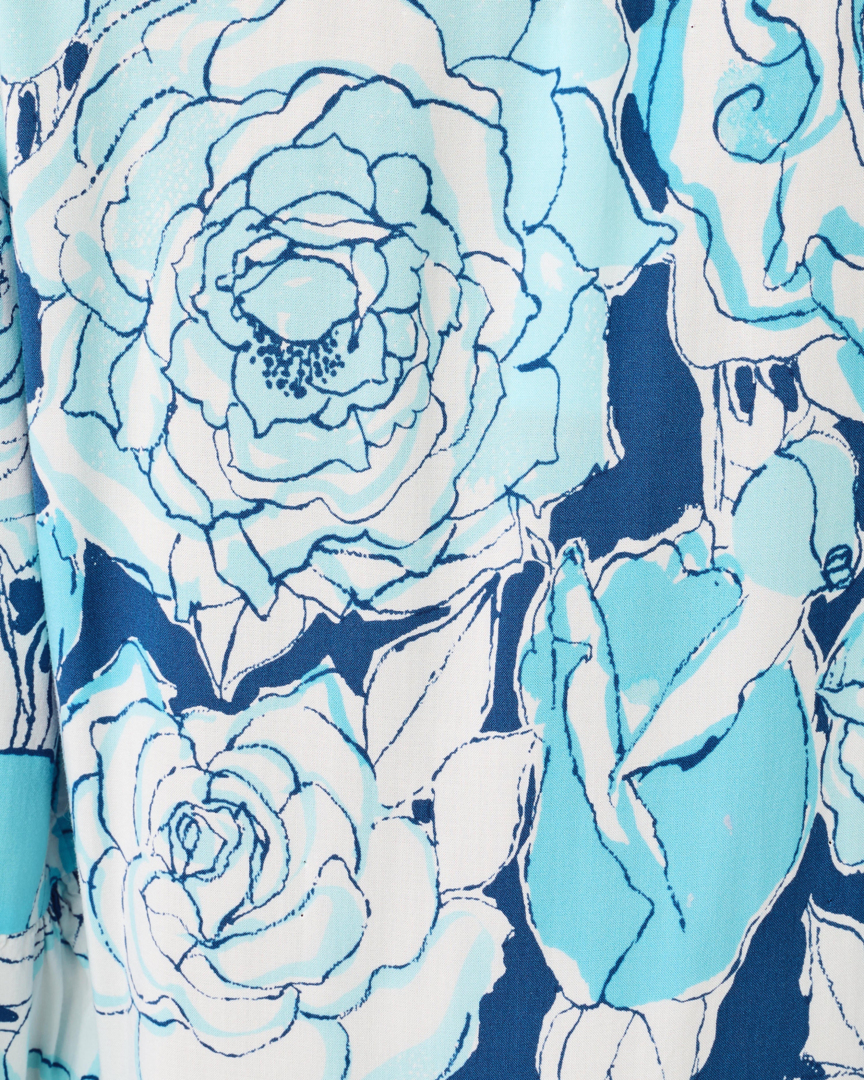 Lilly Pulitzer | Danika 3/4 Sleeve Tunic Dress - Capri Blue Rosanna