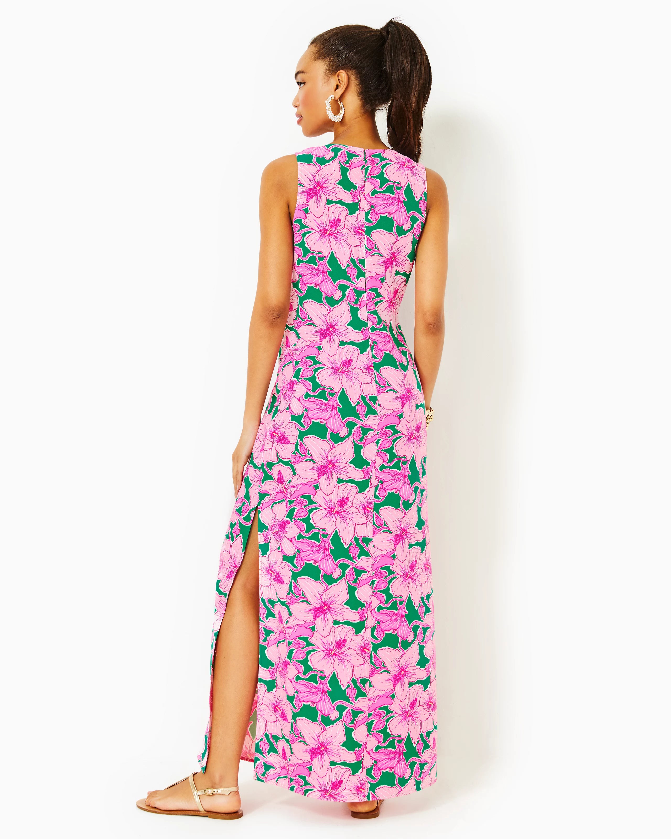 Lilly Pulitzer Elliotta Maxi Shift Dress Cloister Collection