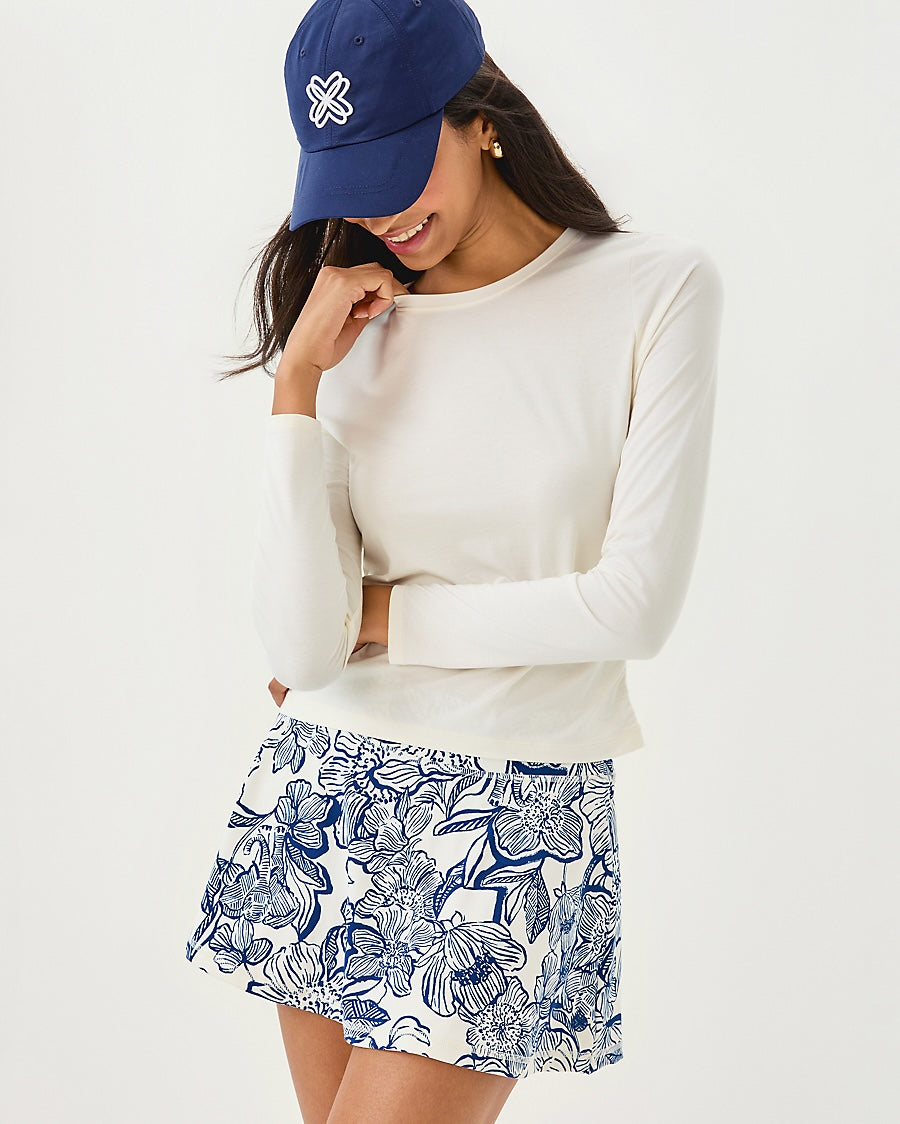 Lilly Pulitzer | UPF 50+ Luxletic Aila Skort - Coconut Unforgettable