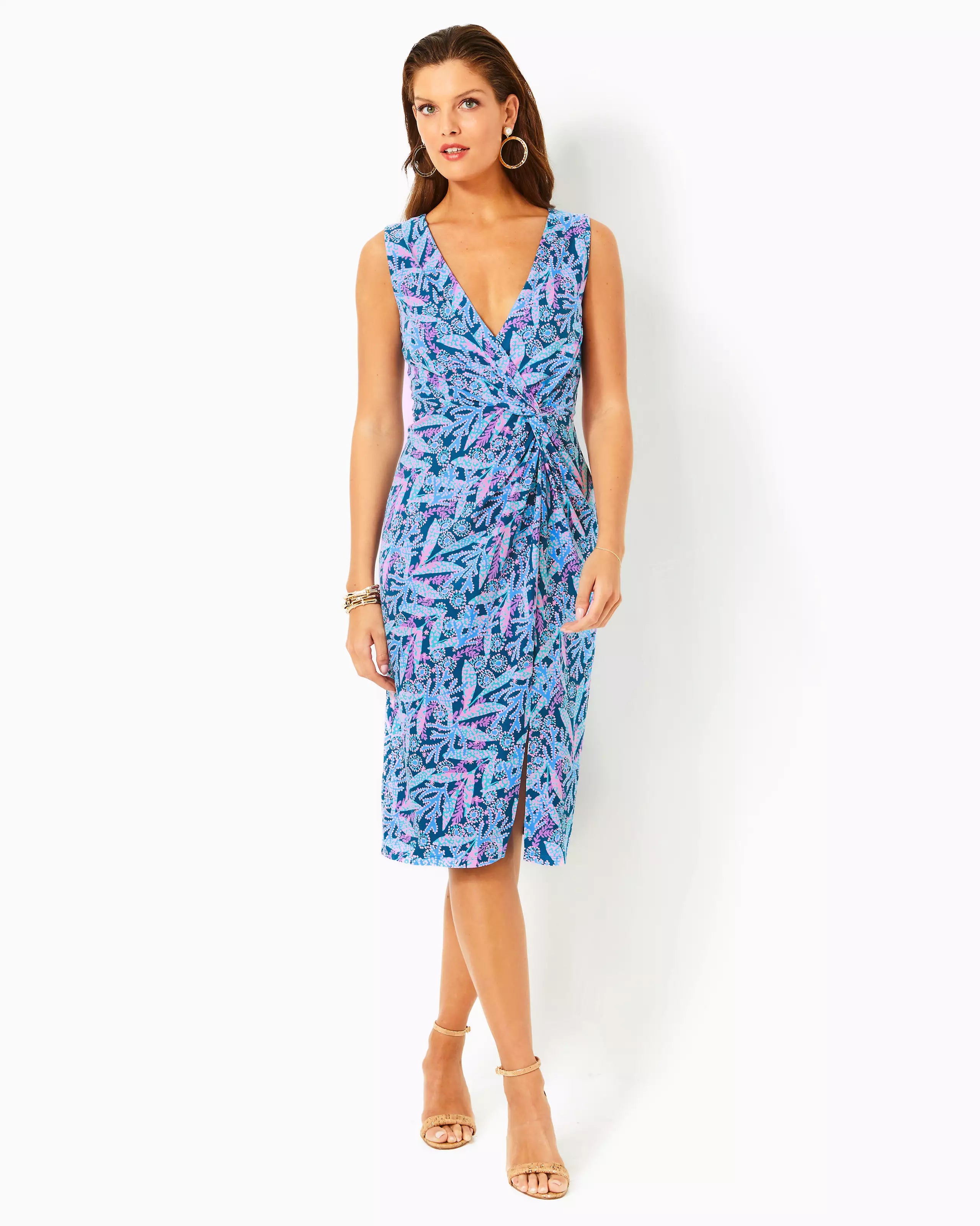 Lilly Pulitzer | Odella V-neck Midi Dress