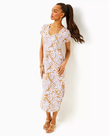 Lilly Pulitzer | Etta Short Sleeve Maxi Dr