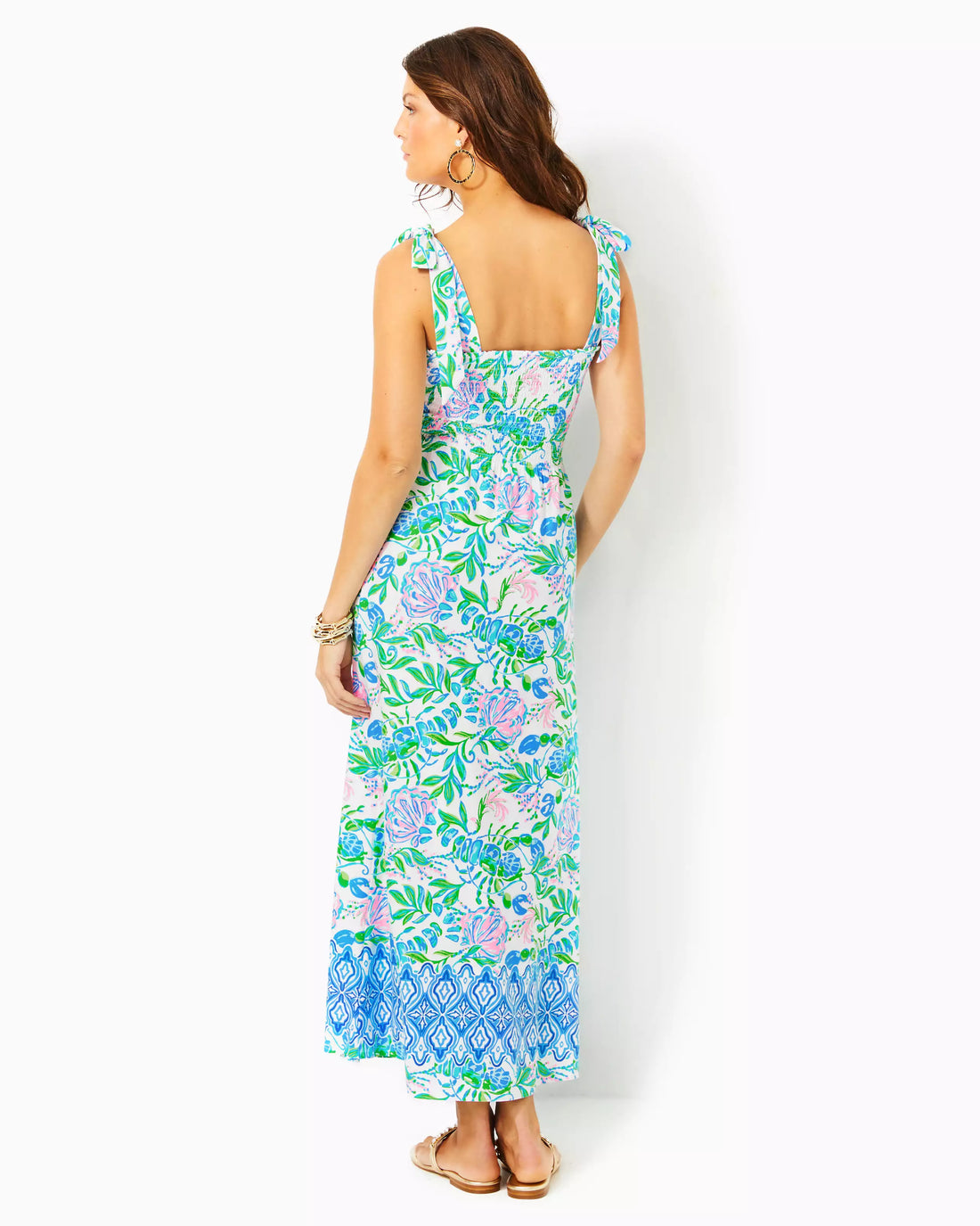 Lilly Pulitzer | Kailua Smocked Maxi Dress