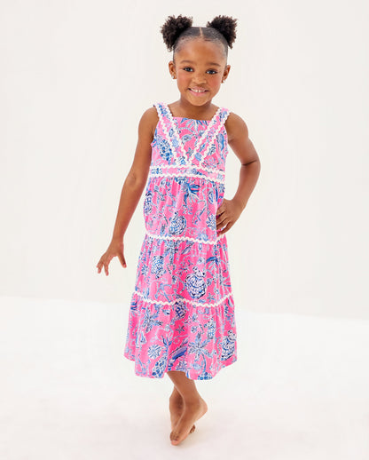 Lilly Pulitzer | Girls Mini Pollie Midi Dress