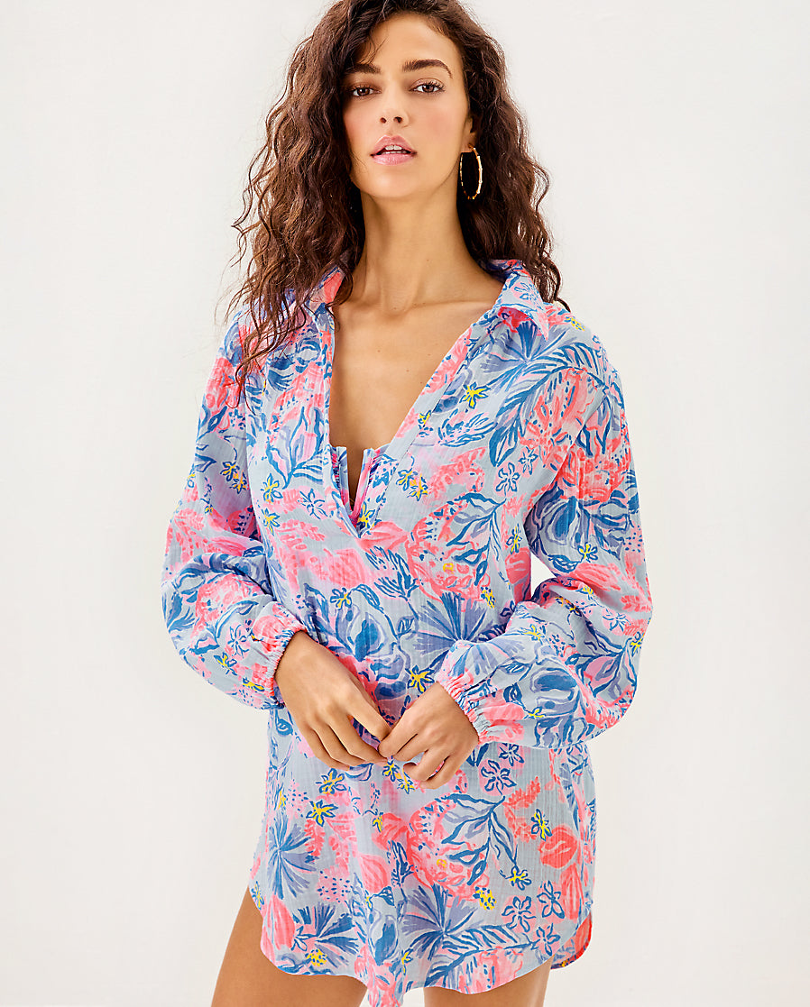 Lilly Pulitzer | Kique Long Sleeve Coverup