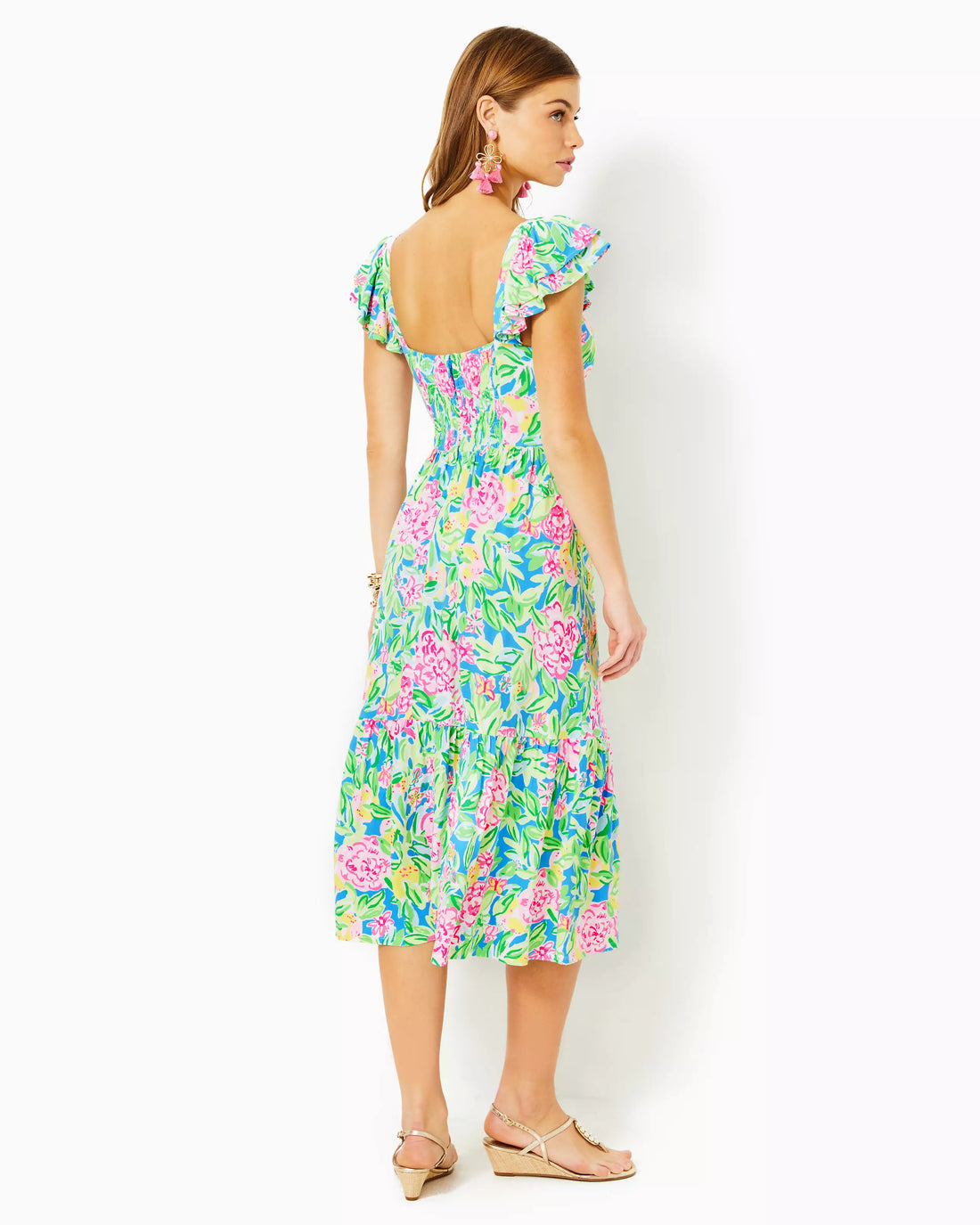 Lilly Pulitzer | Bayleigh Flutter Sleeve M