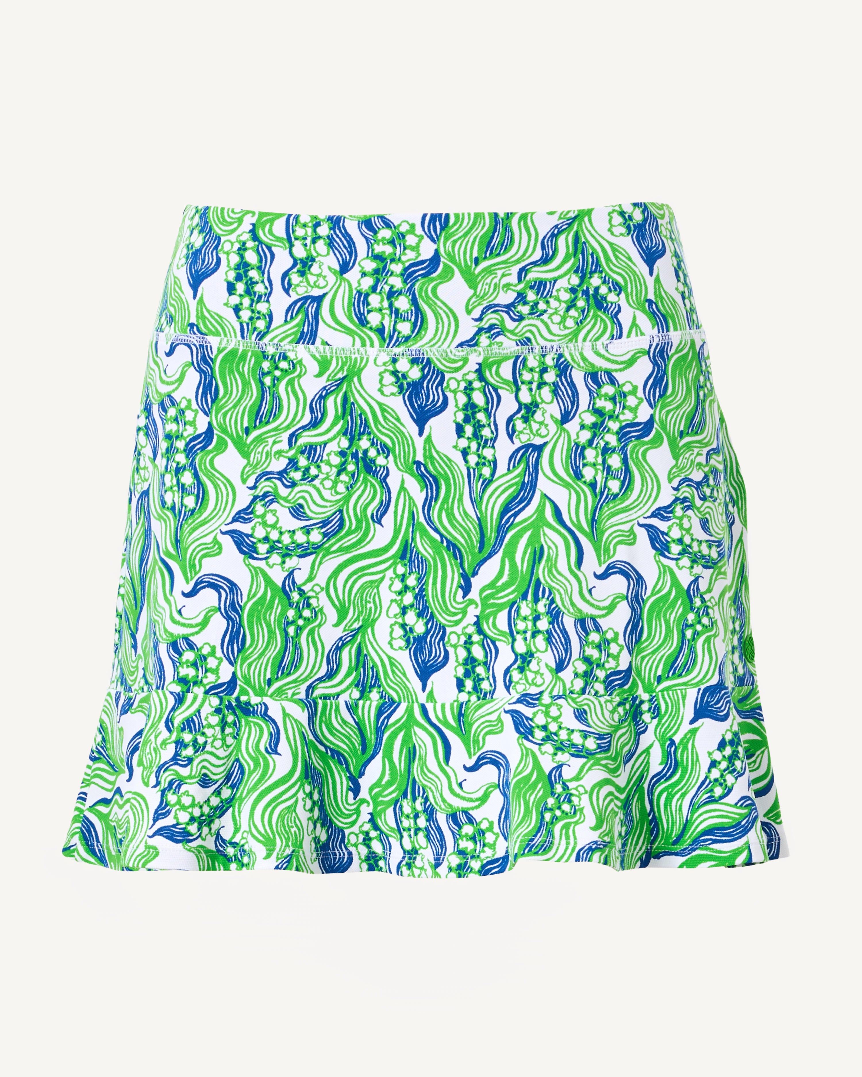 Lilly Pulitzer | Zadora High Rise Skort - Putting Green Lilly Of The Valley
