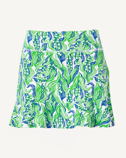 Lilly Pulitzer | Zadora High Rise Skort - Putting Green Lilly Of The Valley