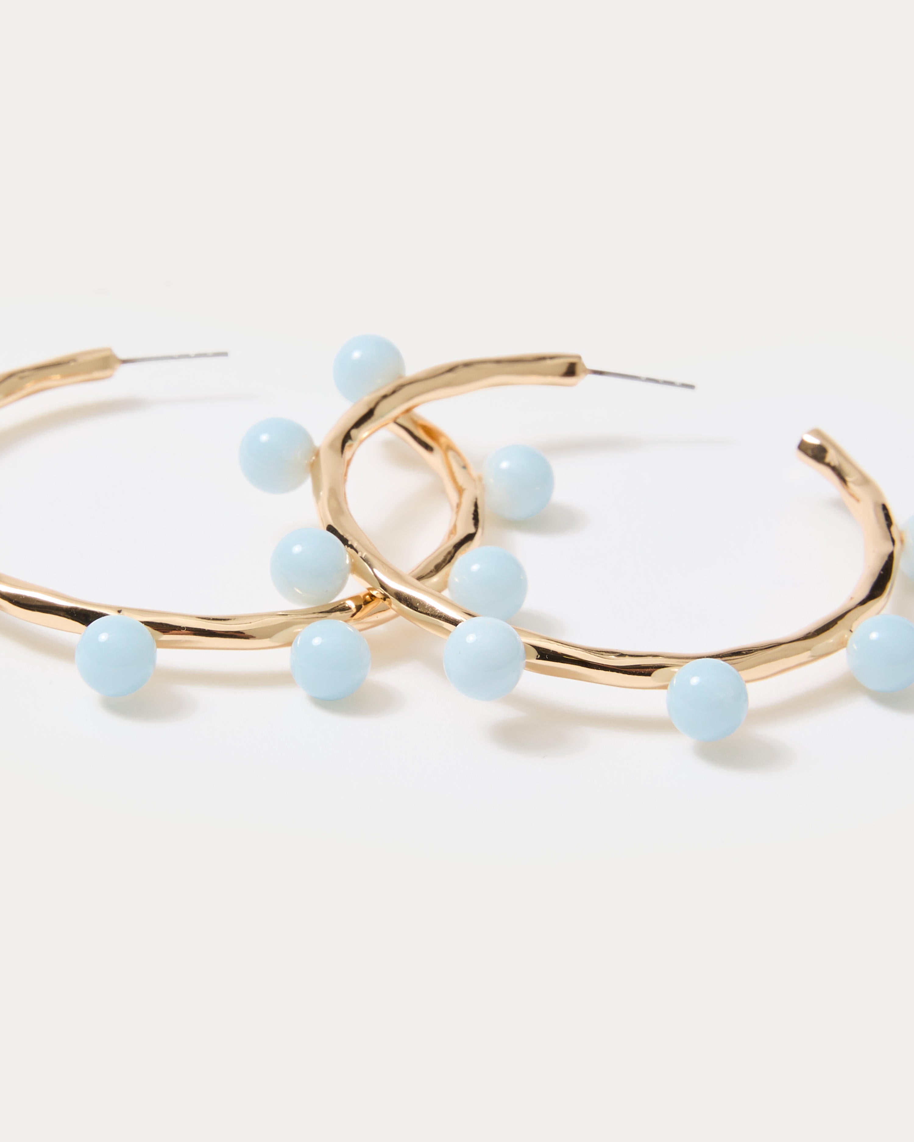 Lilly Pulitzer | Wave N Sea Hoop Earrings