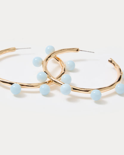 Lilly Pulitzer | Wave N Sea Hoop Earrings