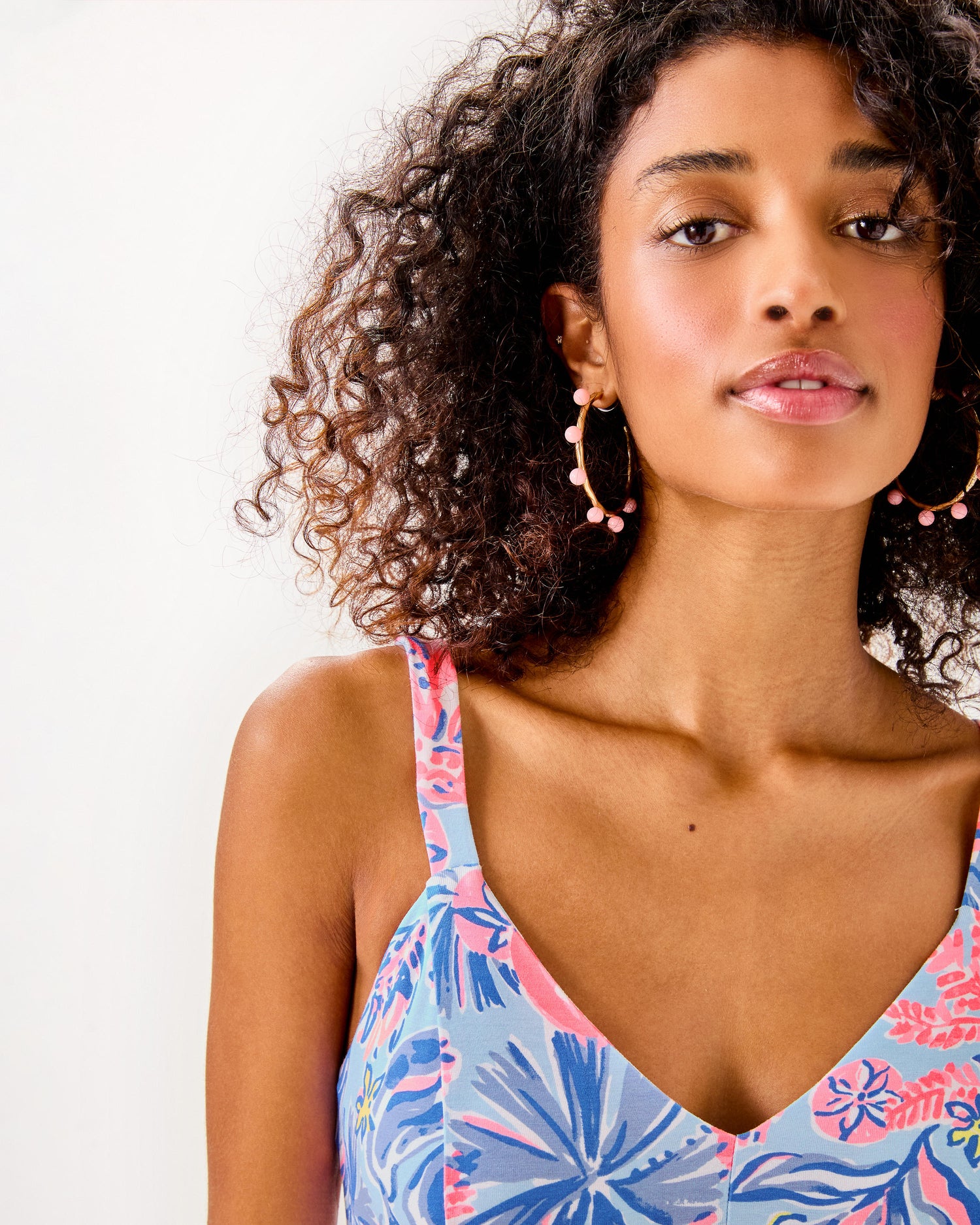 Lilly Pulitzer | Wave N Sea Hoop Earrings