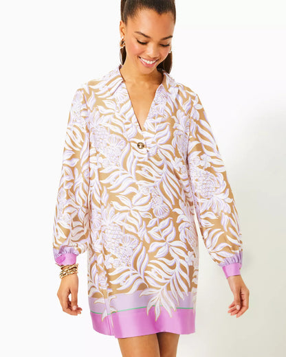 Lilly Pulitzer | Iralanne Long Sleeve Popover Dress | Lilly Pulitzer | Cloister Collection Designer Fashion