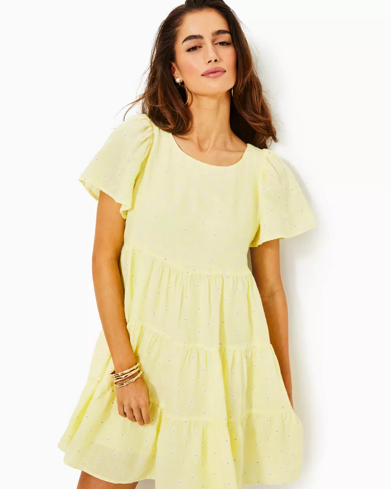 Lilly Pulitzer | Jocelyn Short Sleeve Embroidered Dress
