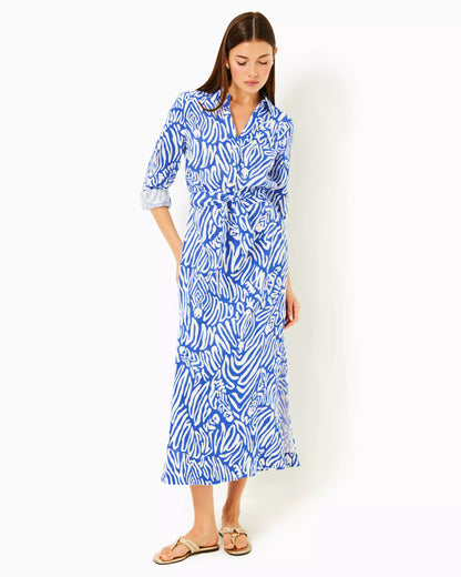 Lilly Pulitzer | Millicent Linen Maxi Shir