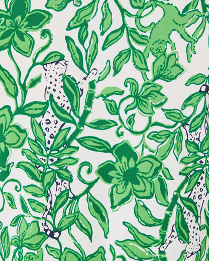 Lilly Pulitzer | UPF 50+ Kindra Dress - Fiddle Leaf Green Lil Escape Plan