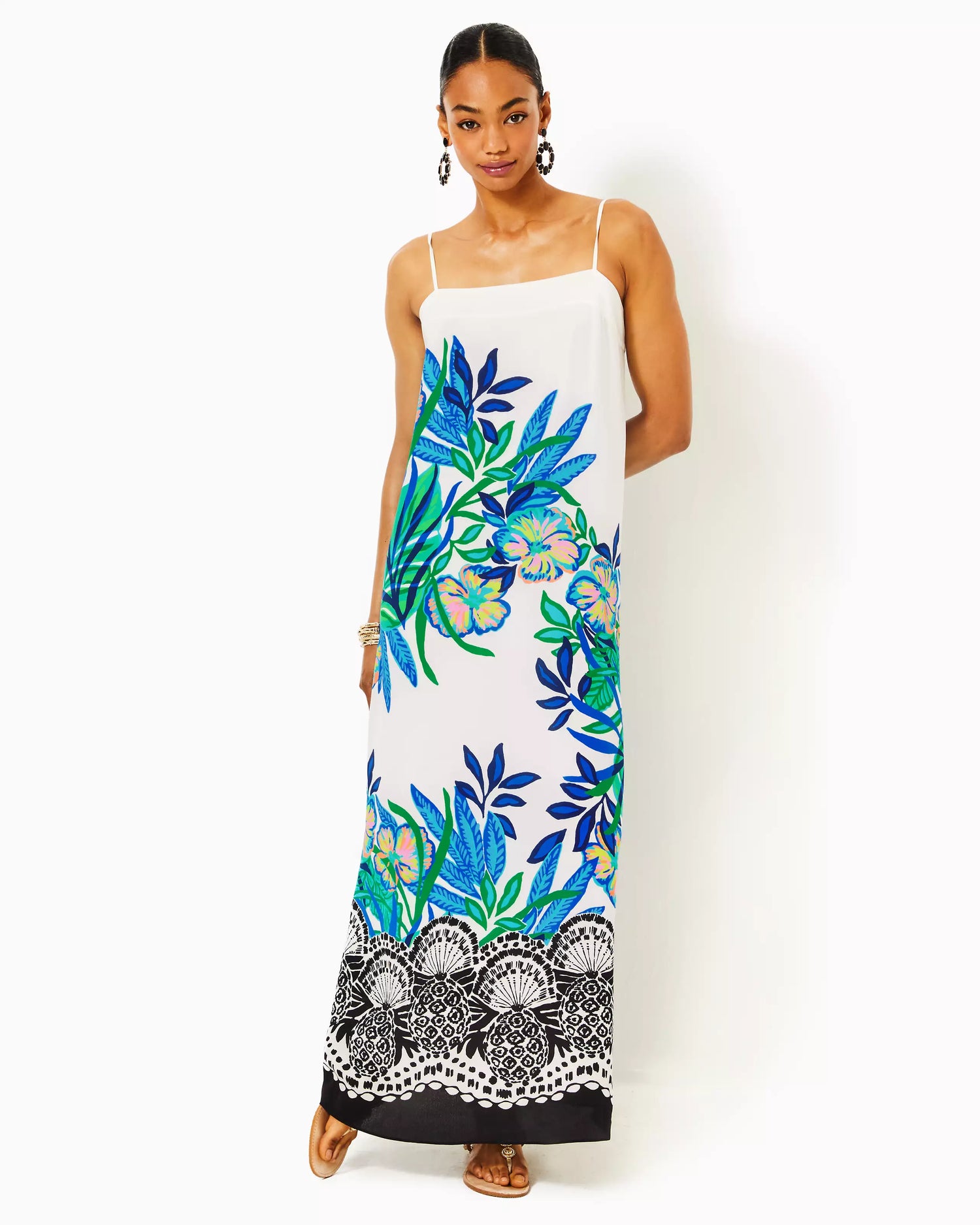 Lilly Pulitzer | Rosabella Silk Maxi Slip