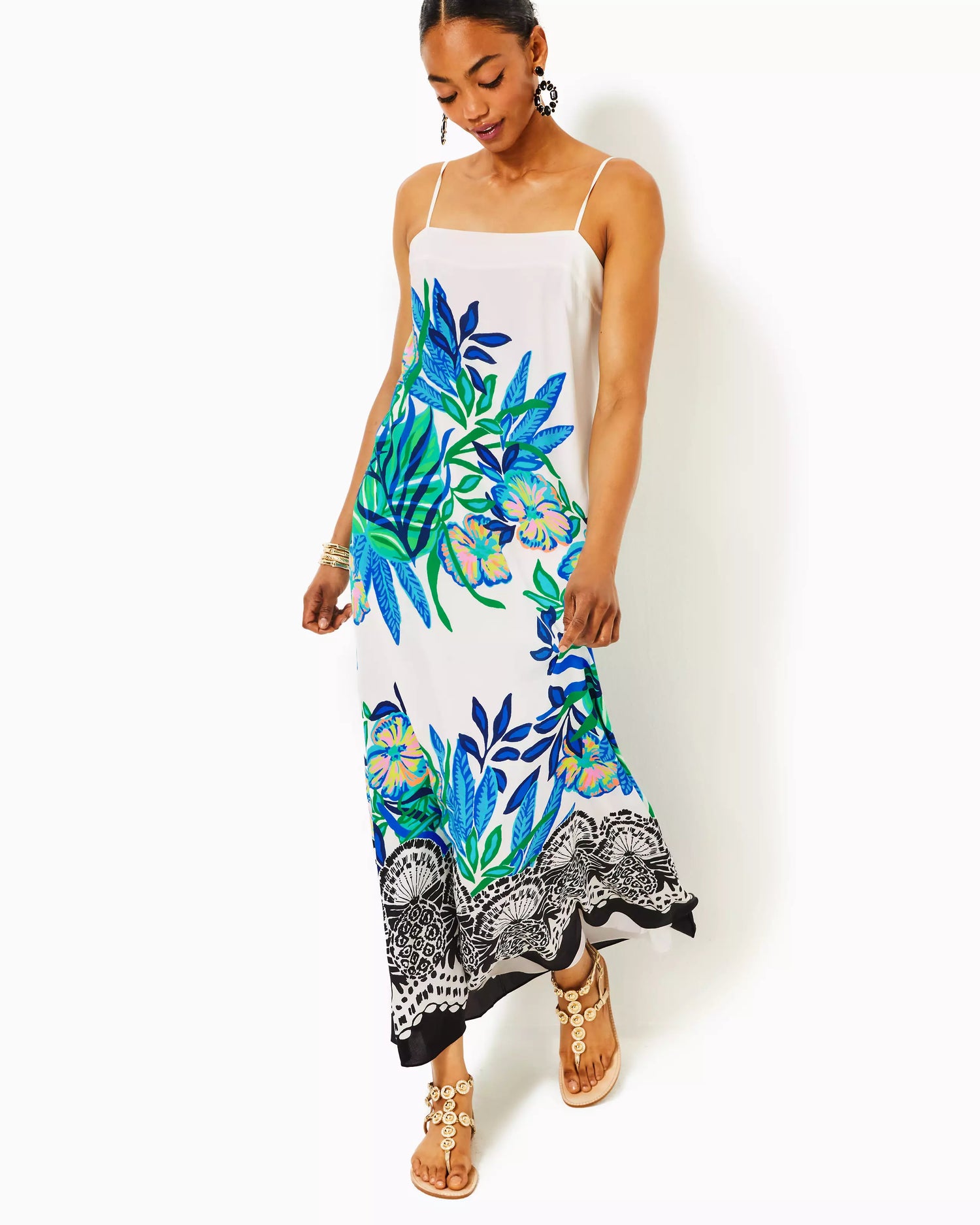 Lilly Pulitzer | Rosabella Silk Maxi Slip