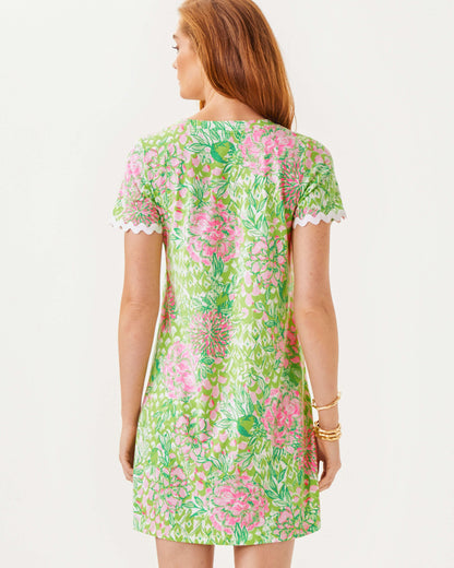 Lilly Pulitzer | Cody Short Sleeve Dress - Fauna Green Lime Feeling Good