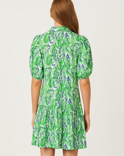 Lilly Pulitzer | Bingley Dress - Putting Green Lilly Of The Valley