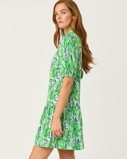 Lilly Pulitzer | Bingley Dress - Putting Green Lilly Of The Valley