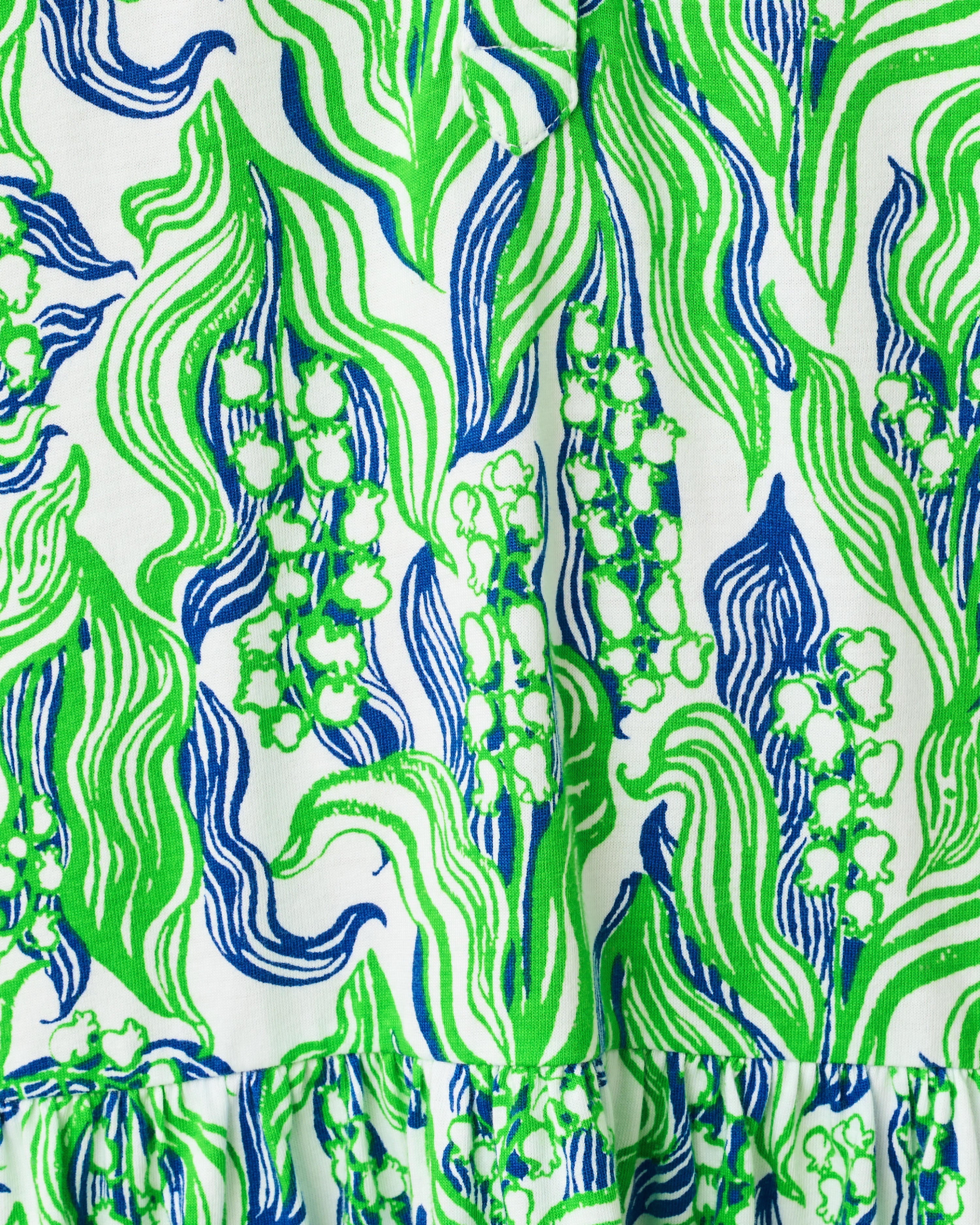 Bingley Dress - Putting Green Lilly Of The Valley