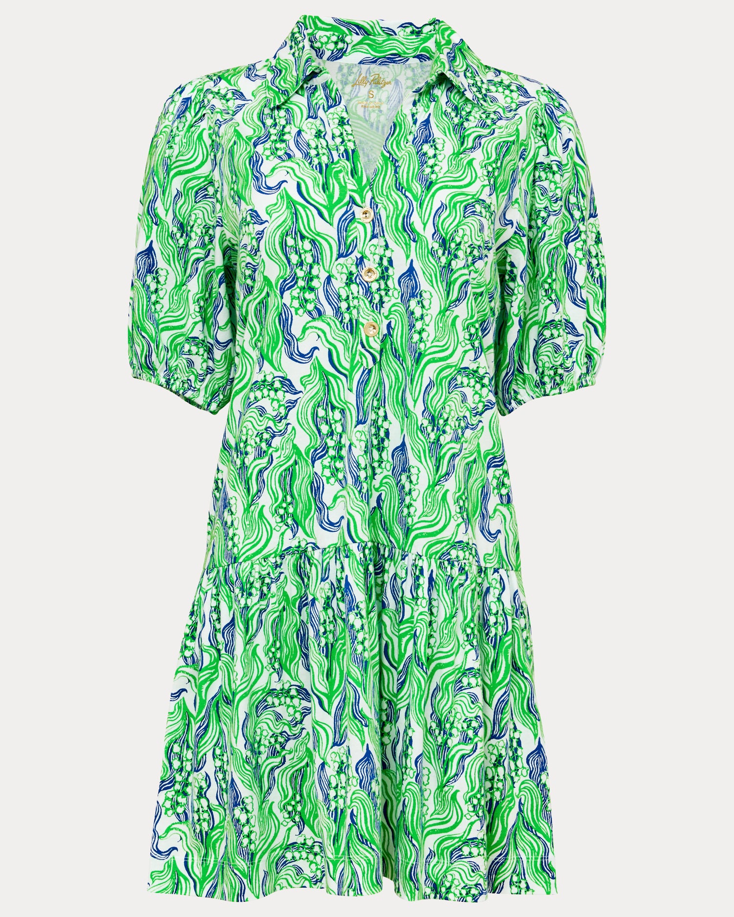 Lilly Pulitzer | Bingley Dress - Putting Green Lilly Of The Valley