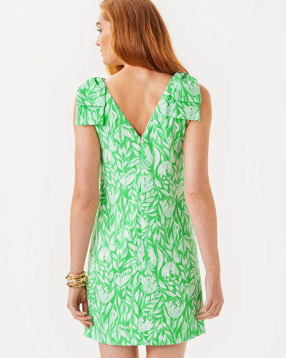 Lilly Pulitzer | Carmine Shift Dress - Fauna Green Tulip To Tango